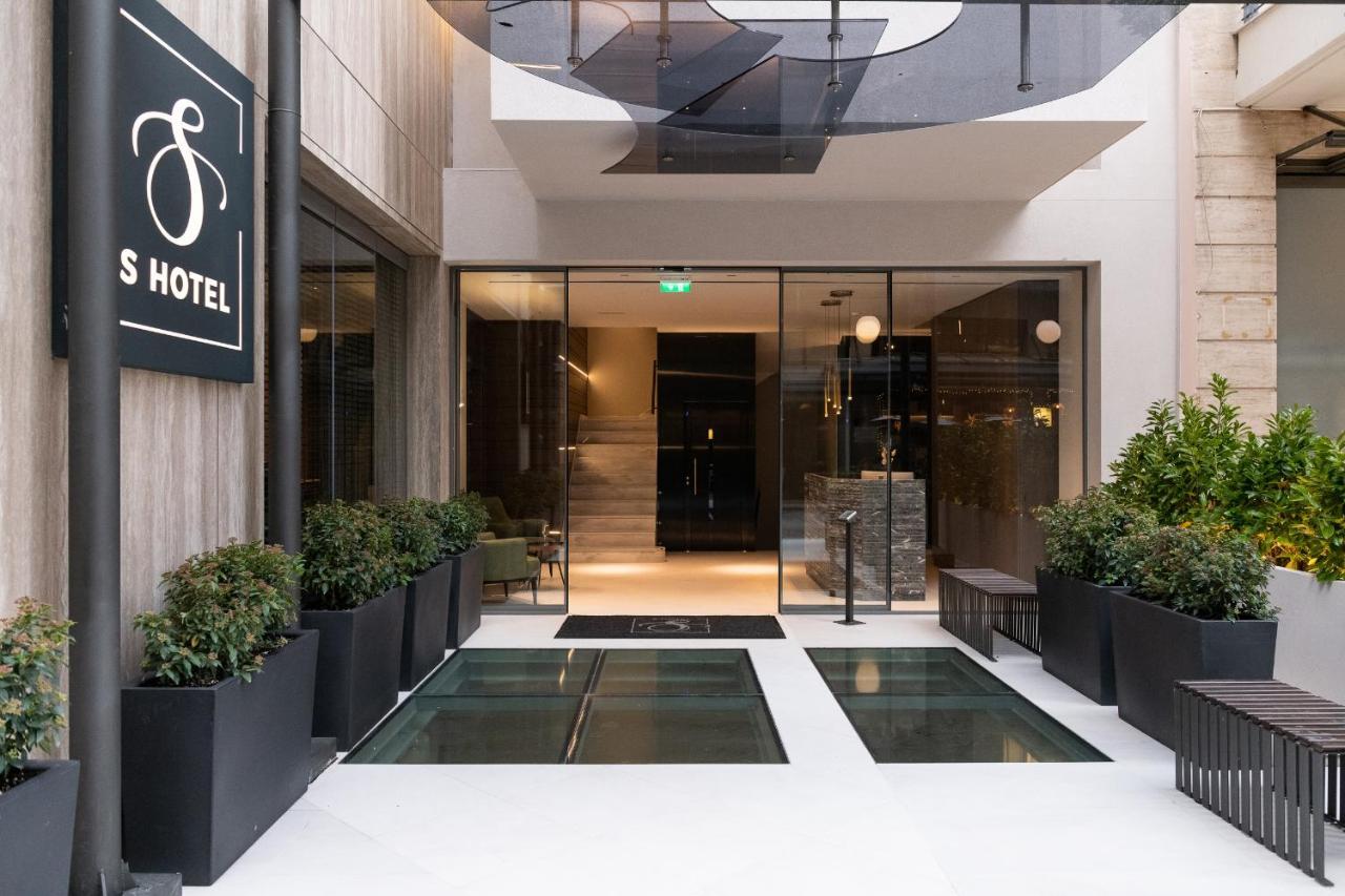 S Hotel Boutique Thessaloníki Exteriör bild Entrance of the hotel