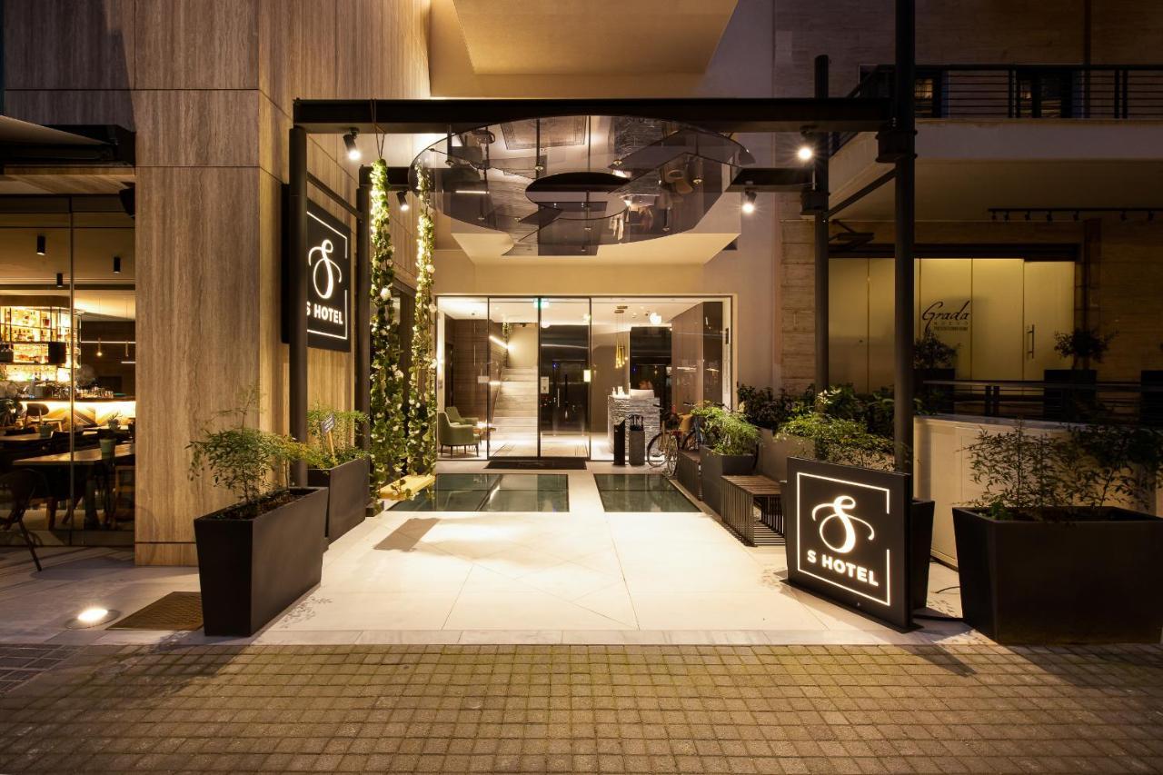 S Hotel Boutique Thessaloníki Exteriör bild Entrance of 25hours Hotel
