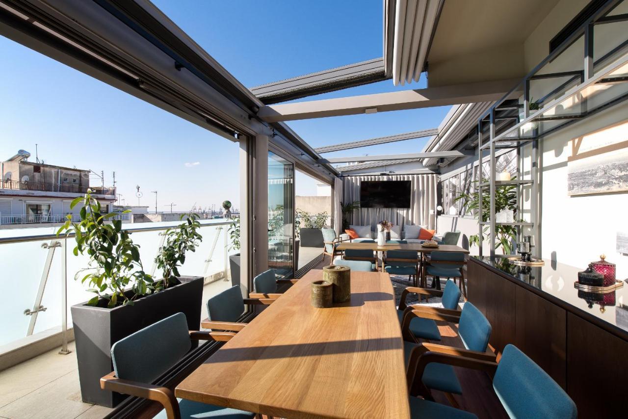 S Hotel Boutique Thessaloníki Exteriör bild The Sky Bar