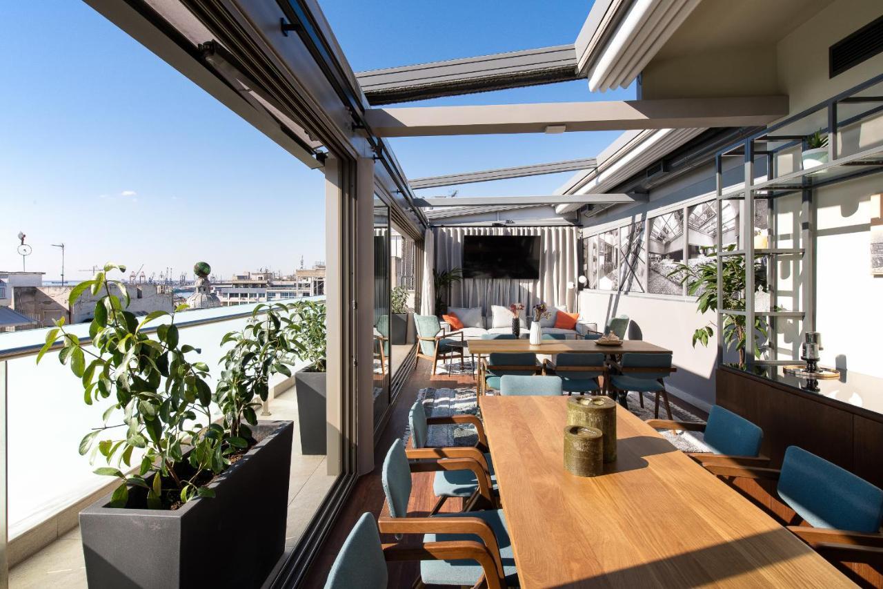 S Hotel Boutique Thessaloníki Exteriör bild The Sky Bar
